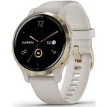 Smartwatches beige de silicona con GPS Garmin Venu 2S para mujer 
