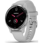 Smartwatches grises con GPS con correa de plata Garmin Venu 2S Bluetooth 