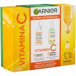Sérum de vitamina c antimanchas en set de regalo con vitamina A con factor 25 de 30 ml Garnier para mujer 