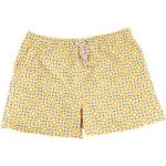 Board shorts amarillos de poliester de primavera tallas grandes talla XXL de materiales sostenibles para hombre 