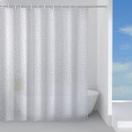 Cortina de ducha en peva transparente L. 180 x A. 200 cm, Georgia
