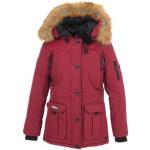 Geographical Norway AIRLINE - Parka mujer burgundy