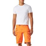 Shorts naranja de algodón Geographical Norway talla L para hombre 