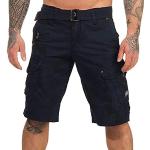 Pantalones cortos cargo azules de algodón tallas grandes transpirables Geographical Norway talla XXL para hombre 