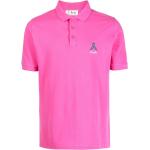 Camisetas deportivas rosas de algodón manga corta Pringle of Scotland para mujer 