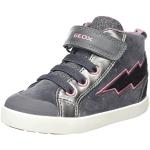 Geox B Kilwi Girl B, Sneakers para Bebé Niña, Multicolor (Dk Grey/Rose), 20 EU
