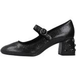 Zapatos negros de tacón rebajados Geox talla 38,5 para mujer 