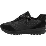 Geox D Airell A, Sneakers para Mujer, Negro (Black), 37 EU