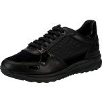 Geox D Airell A, Sneakers para Mujer, Negro (Black