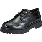 Zapatos derby negros de goma formales Geox talla 39 para mujer 