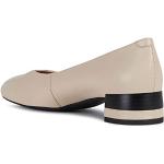 Zapatos beige de sintético de tacón Geox Chloo talla 38 para mujer 