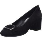 Zapatos negros de goma de tacón Geox talla 39 para mujer 