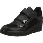 Sneakers negros con velcro rebajados informales Geox talla 41 para mujer 