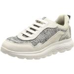 Geox D Spherica D, Sneakers para Mujer, Blanco (White), 39 EU