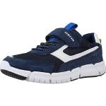 Sneakers azul marino con velcro con velcro informales Geox talla 32 infantiles 