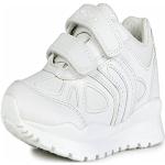 Sneakers blancos con velcro informales Geox Pavel talla 26 infantiles 