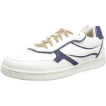 Geox U Warrens A, Sneakers para Hombre, Multicolor (White/Navy), 41 EU