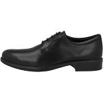 Zapatos negros con cordones rebajados formales Geox Carnaby talla 44 para hombre 