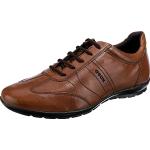 Geox Uomo Symbol B, Zapatos Hombre, Marrón Browncotto, 43.5 EU