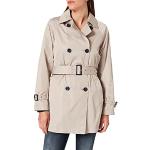 Geox - W Airell Trench, Gabardina para Mujer, Beige (Marble Beige), 46