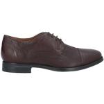 Zapatos marrones de goma con puntera redonda formales Geox talla 39 para hombre 