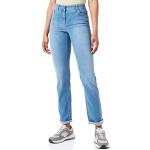 Jeans azules de denim de corte recto Gerry Weber talla XS para mujer 