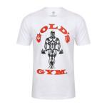 GGTS-002 Camiseta Gold Gym Muscle Joe Blanca S Gold Gym