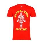 GGTS-002 T-Shirt Muscle Joe - Red M Gold Gym