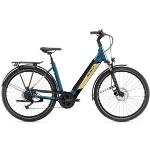 Ghost E-Teru B Essential Low EQ - 27.5 Bicicleta Eléctrica con Entrada profunda - 2022 - petrol blue / beige
