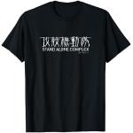 Ghost in the Shell: Stand Alone Complex White Font Kanji Camiseta