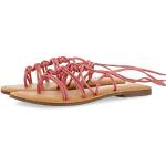 Sandalias rosas de piel de tiras Gioseppo talla 39 de materiales sostenibles para mujer 