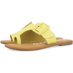 Sandalias amarillas de cuero de cuero rebajadas de primavera Gioseppo talla 39 para mujer 