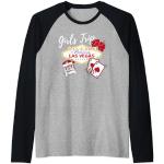 Girls Trip Sin City - Mujeres Las Vegas Camiseta Manga Raglan
