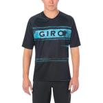 Camisetas deportivas negras de poliester Bluesign rebajadas de verano manga corta transpirables Giro talla M de materiales sostenibles para hombre 