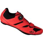 Zapatillas rojas de nailon de ciclismo rebajadas Giro talla 50 para hombre 