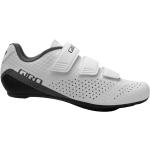 Zapatillas blancas de nailon de ciclismo rebajadas con velcro Giro talla 39 para mujer 