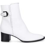 Botas blancas de cuero de piel  rebajadas Givenchy talla 40 para mujer 