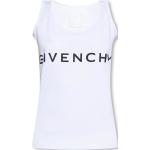 Camisetas blancas de algodón de cuello redondo sin mangas con cuello redondo Givenchy talla S para mujer 