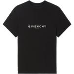 Camisetas negras de algodón de cuello redondo rebajadas con cuello redondo informales Givenchy talla M para mujer 