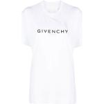 Moda blanca de algodón rebajada informal con logo Givenchy con motivo de París talla S para mujer 