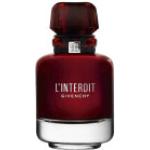 Perfumes rojos madera con jengibre de 80 ml lacado Givenchy Interdit para mujer 