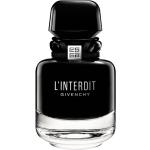Perfumes negros madera con pachulí de 35 ml Givenchy Interdit en spray para mujer 