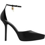 Zapatos negros de cuero con plataforma rebajados con tacón hasta 3cm Givenchy talla 39 para mujer 