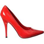 Zapatos rojos de tacón talla 45,5 para mujer 
