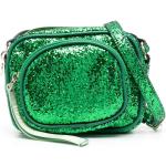Bolsos satchel verdes de poliuretano rebajados REDValentino con purpurina para mujer 