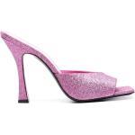 Zapatos rosas de cuero de tacón The Attico talla 40,5 para mujer 
