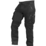 Pantalones negros de poliester de motociclismo tallas grandes impermeables, transpirables, cortavientos talla 3XL de materiales sostenibles 