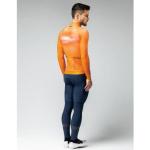 Camisetas naranja de ciclismo de invierno talla XXS para hombre 