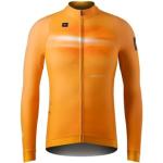 Camisetas naranja de ciclismo de invierno talla XL para hombre 