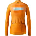 Camisetas naranja de ciclismo de invierno talla XXS para mujer 